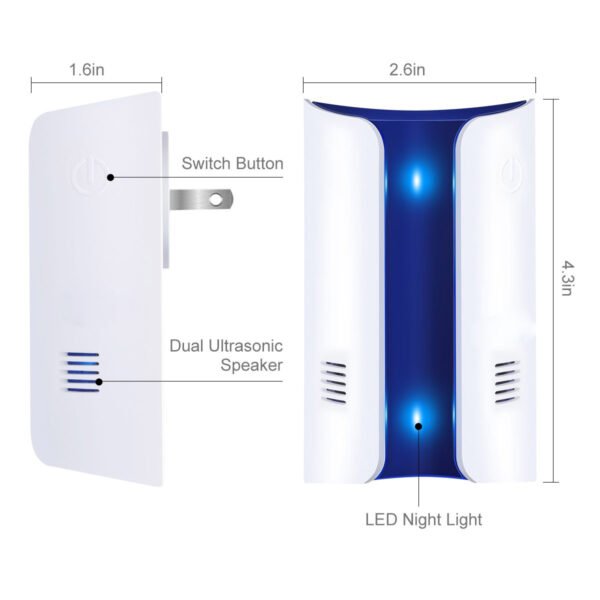 Ultrasonic Pest Repeller A09 - 图片 3